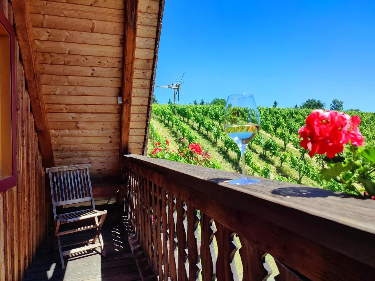 Weingut Winzerzimmer Rothschaedl Leutschach Bagian luar foto
